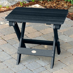 Adirondack Folding Side Table -  Navy