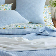 Isadora Classic Cool Cotton Percale Bed Sheet Set - Floral, Full
