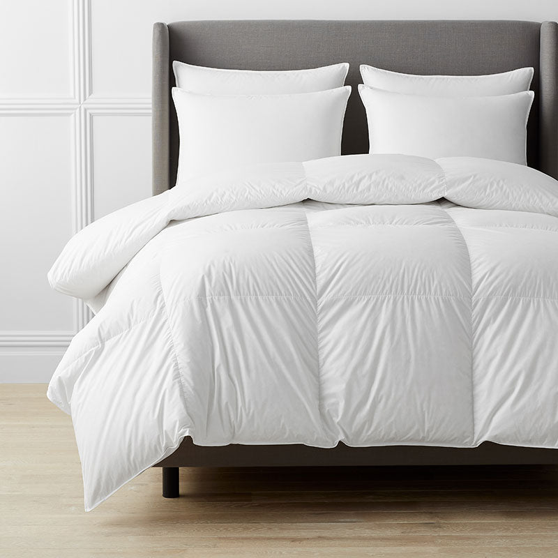 Luxurious Imperial German Batiste Down Comforter - White, King/Cal King