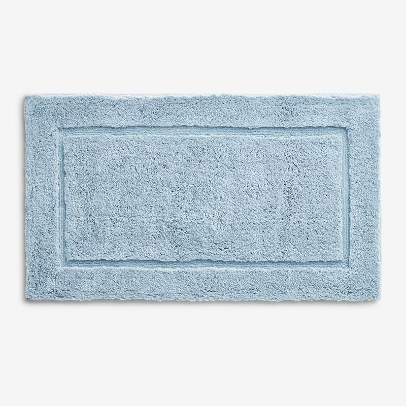 Regal Cotton Bath Rug - Blue Sky, 17 in. x 24 in.