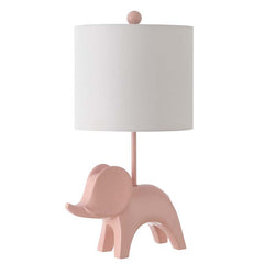 Ceramic Animal Table Lamp - Pink, Elephant