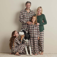 Family Flannel Women's Jogger Pants Pajama Set - Idyllwild, XXXL