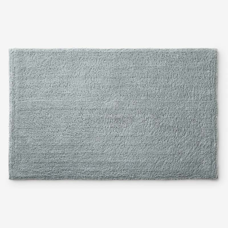 Plush Spa Solid Bath Rug - Seaspray, 17 in. x 24 in.