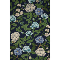 Highgrove Wool Rug - Navy, 2' 3" x 3' 9"