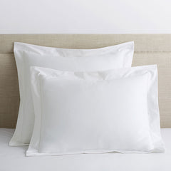Premium Smooth Organic Cotton Sateen Sham - White, Standard