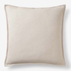 Linen Decorative Square Pillow Cover - Sand,  24 in. x 24 in.