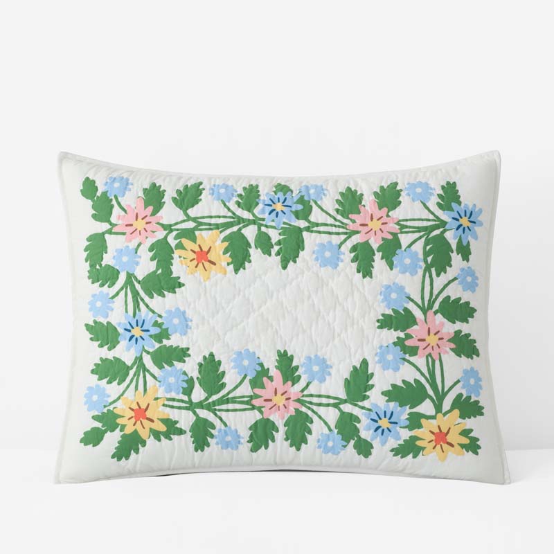 Helena Quilted Sham - Multi, King