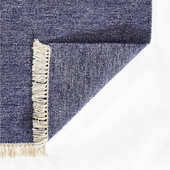 Handwoven Textured Performance Rug - Denim, 2' 3" x 8' Runner