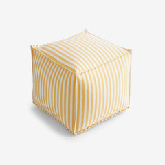 Indoor/Outdoor Pouf - Sail Away Sunflower, Small