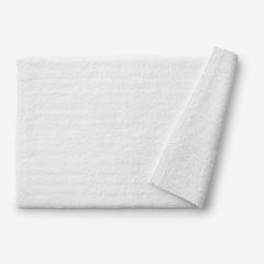 Plush Spa Solid Bath Rug - White, 24 in. x 40 in.
