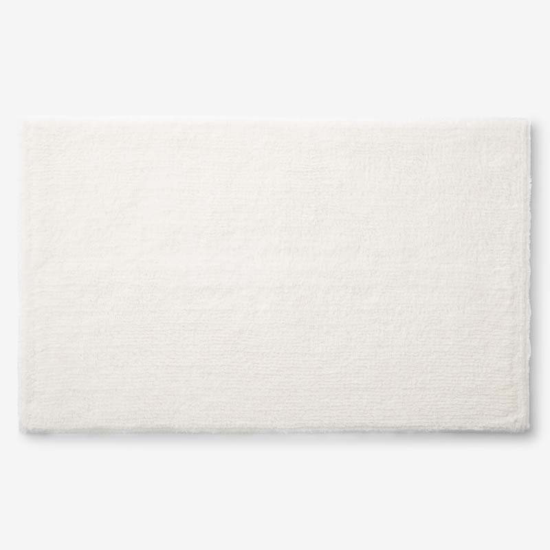 Plush Spa Solid Bath Rug - Cream, 24 in. x 40 in.