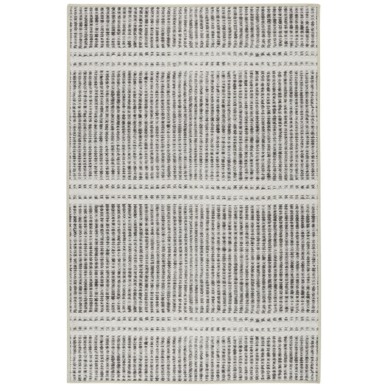 Malta Washable Rug - Gray, 3' x 5'