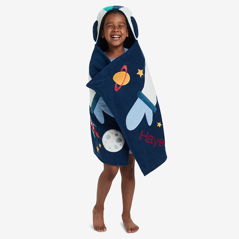 Hooded Towel - Space Cadet