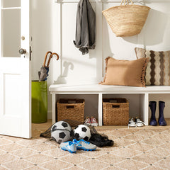 Kali Washable Rug - Natural, 2' 6" x 8' Runner