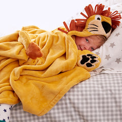 Plush Character Throw - Lion