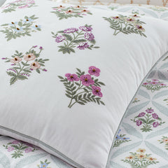 Estee Garden Decorative Square Pillow Cover - Green Multi