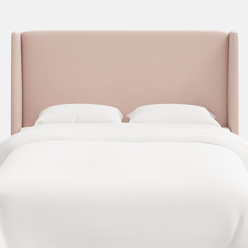 Gramercy Velvet Headboard - Blush, CK