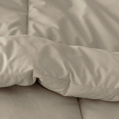 Classic Cool Cotton Percale Comforter - Cocoa, King/Cal King