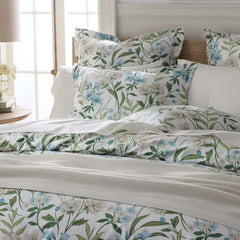 Gardenia Mist Premium Smooth Wrinkle-Free Sateen Comforter - Cream Multi, King/Cal. King
