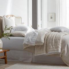 Premium Breathable Relaxed Linen Sham - Teal, King