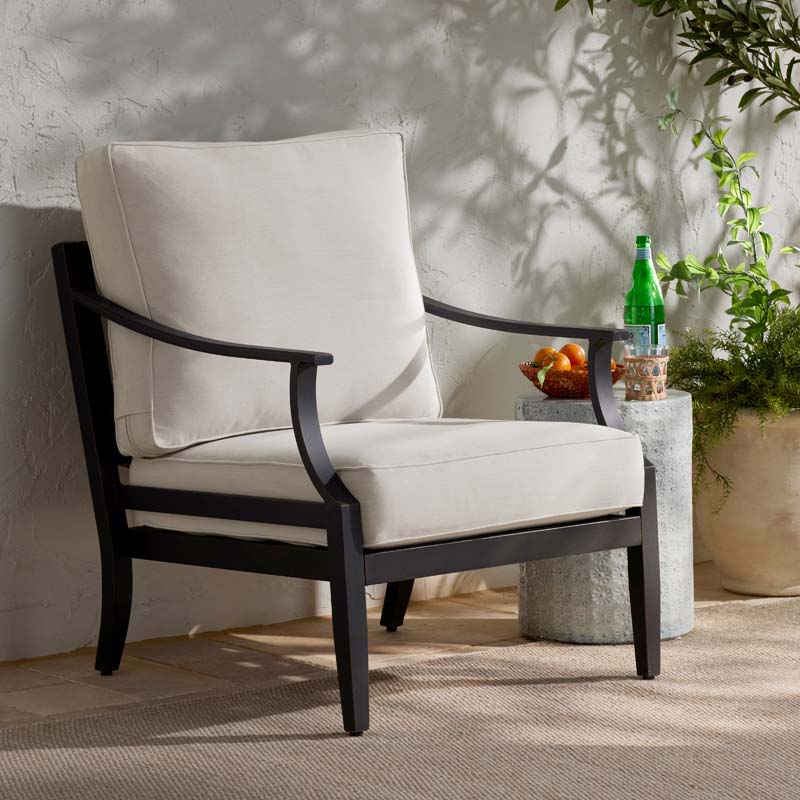 Deep Seat Chair & Seatback Cushion - Pumice, Small