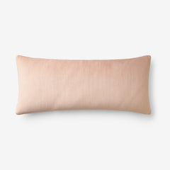 Decorative Lumbar Pillow Cover - Rose, 14 in. x 30 in.