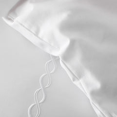 Marcella Premium Smooth Egyptian Cotton Sateen Sham - White, King