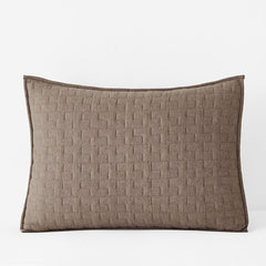 Air Layer Sham - Cocoa Brown, Standard