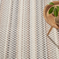 Poppy Handwoven Wool Rug - Natural, 3' x 5'
