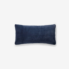 Decorative Lumbar Pillow Cover - Navy, 14 in. x 30 in.