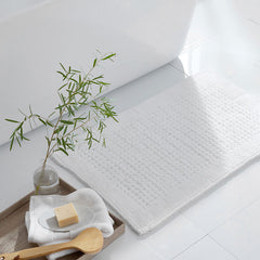Mirage Bath Rug - White, 30 in. x 72 in.