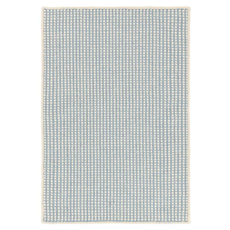 Pixel Woven Sisal and Wool Rug - Sky, 3' x 5'