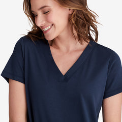 Pima Cotton Nightgown - Cognac, XS