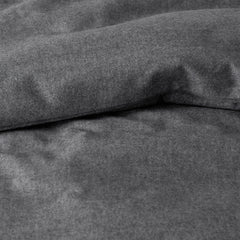 Bromley Premium Ultra-Cozy Flannel Bed Sheet Set - Smoke, Twin