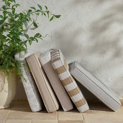 Replacement Boxed Edge Chair Cushion - Voyage Dune II, 18 in. x 18 in.