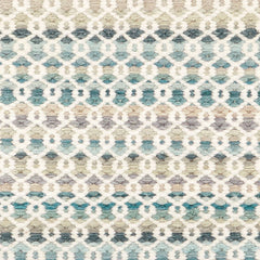 Poppy Handwoven Wool Rug - Blue, 5' x 8'