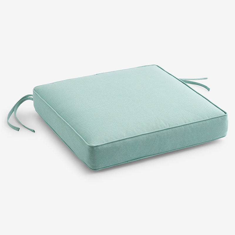 Replacement Boxed Edge Chair Cushion - Spectrum Mist, 20 in. x 20 in.