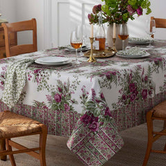 Antara Tablecloth - Red, 70 in. x 90 in.