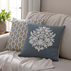 Butti Reversible Decorative Square Pillow Cover - Mineral, 20 in. x 20 in.