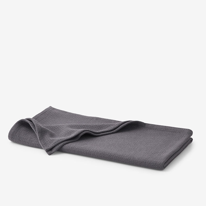 Cotton Weave Throw - Slate Gray
