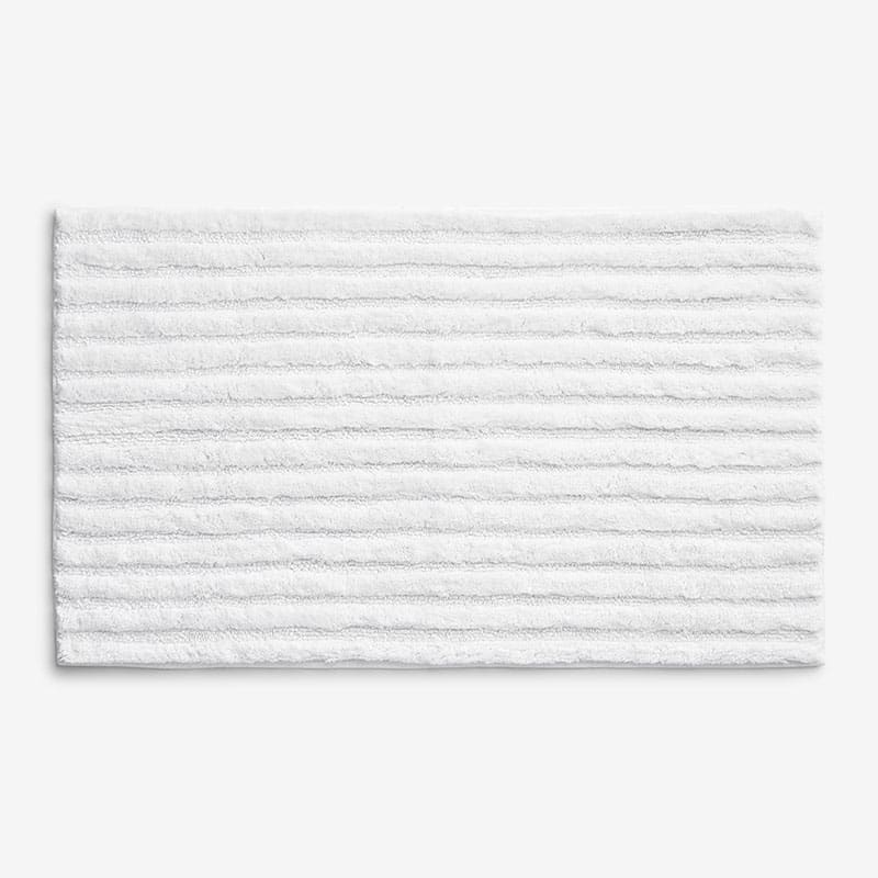 Quick Dry Bath Rug by Micro Cotton® - White, 17 x 24