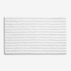 Quick Dry Bath Rug by Micro Cotton® - White, 21 x 34