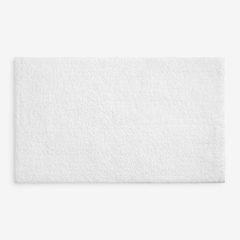 Bath Rug - White, 21 in. x 34 in.