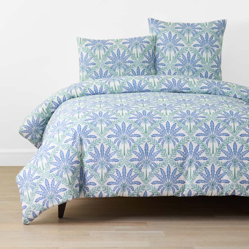 Palm Tree Duvet Cover - Multi, King/Cal. King