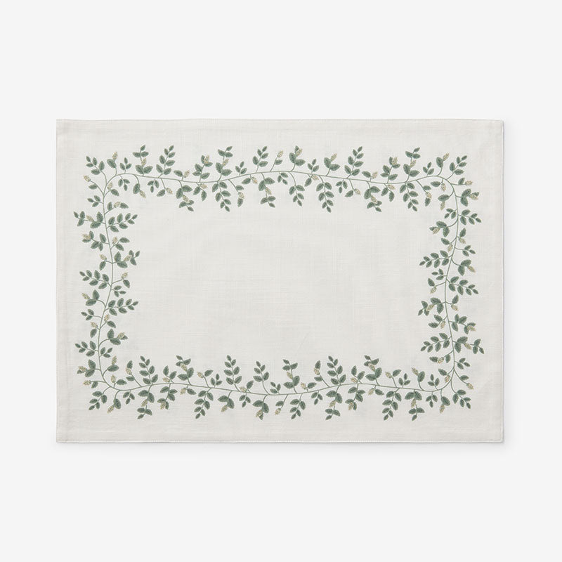 Climbing Vines Placemats, Set of 4 - Green