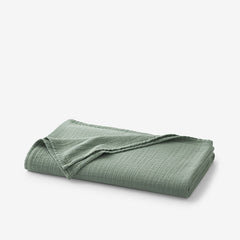 Gossamer Cotton Throw - Thyme