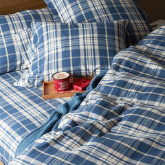 Classic Plaid Ultra-Cozy Cotton Velvet Flannel Sham - Scot, Standard