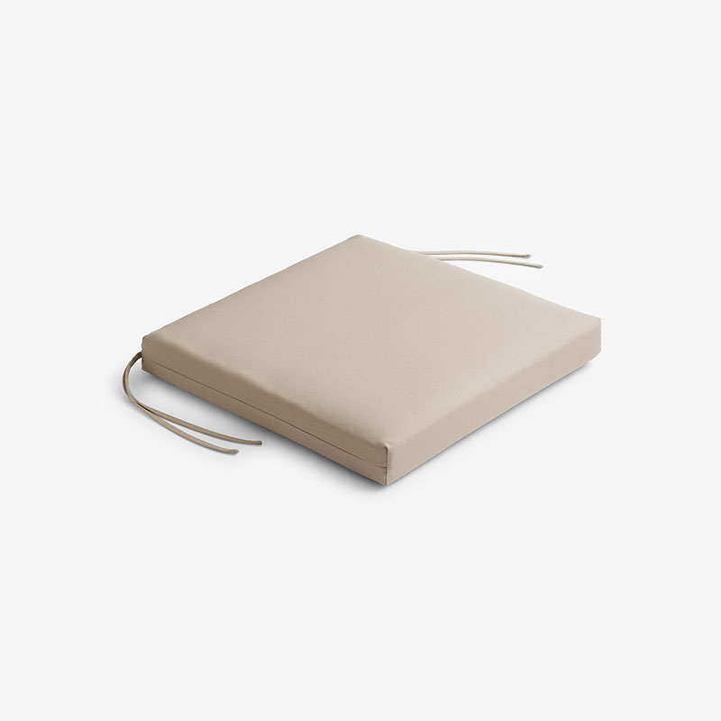 Replacement Knife Edge Chair Cushion - Antique Beige, 18 in. x 18 in.