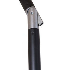9' Round Double Scallop Outdoor Patio Umbrella, Aluminum with Auto Tilt and Crank Lift - Natural