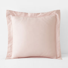 Classic Smooth Sateen Solid Sham - Blush, Euro